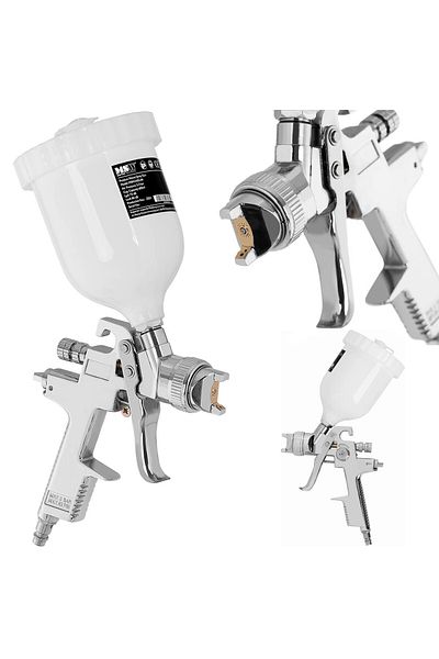 MSW Pistolet malarski lakierniczy do malowania natryskowego HVLP 3 dysze 600 ml 3.5-5 bar