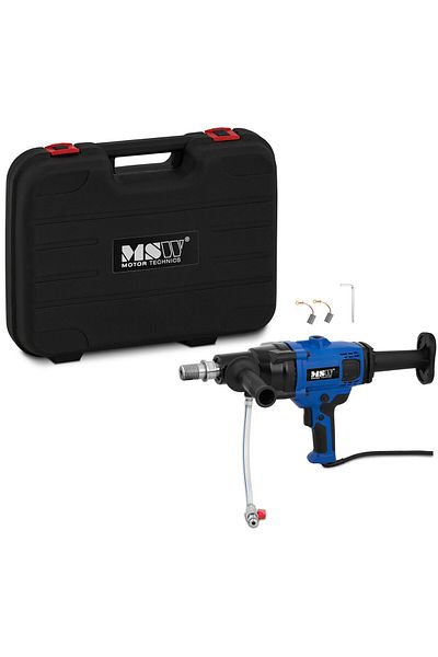 MSW Wiertnica otwornica diamentowa do betonu 150 mm 2000 W + Walizka
