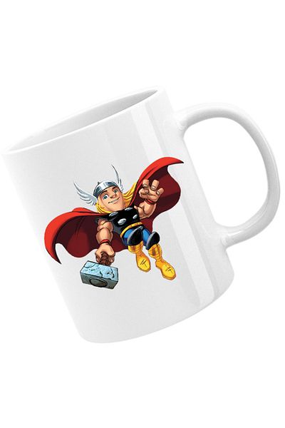 OEM Cana Thor Fly Hammer Arrogant Midgard God Walt Disney, alba, 330 ml