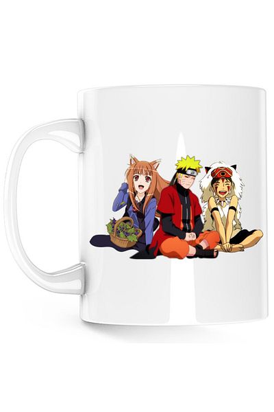OEM Cana Spice And Wolf Holo Naruto Anime Eater, alba, 330 ml