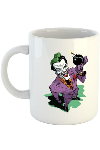 OEM Cana Joker DC Action Psychological Movie, alba, 330 ml