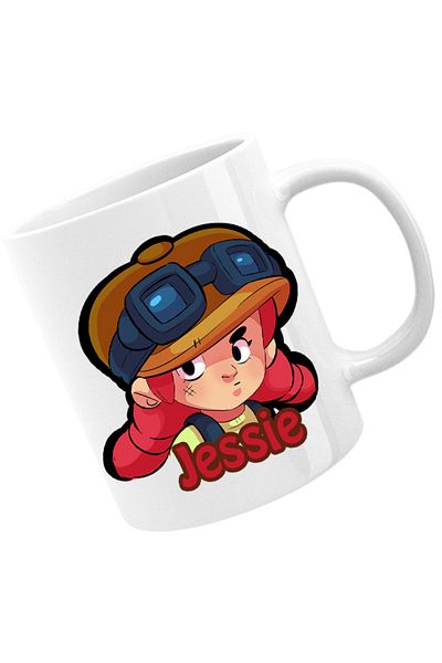 OEM Cana Brawl Stars Jessie Automatic Ponytails Supercell, alba, 330 ml