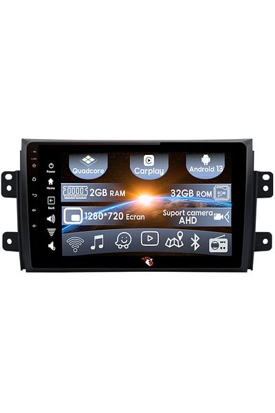 navi-it Navigatie dedicata Suzuki SX4, 2GB RAM 32GB ROM, Quad Core, Display 9" IPS Full HD, Carplay, Android