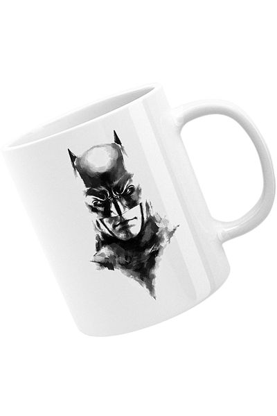 OEM Cana Batman Face Mask Disney Comics Hero, alba, 330 ml