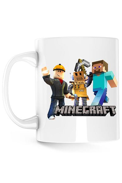 OEM Cana Roblox Minecraft Video Mcskins Tlauncher, alba, 330 ml