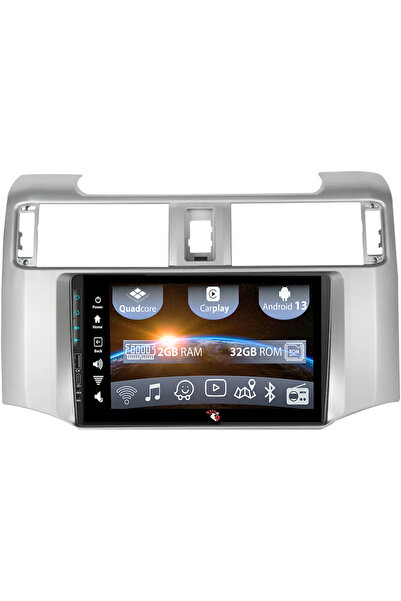 navi-it Navigatie dedicata Toyota 4Runner 2009-2017, USB&Butoane fizice frontale, Android 13, Wireless Carpl