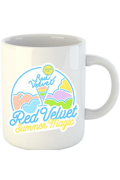 OEM Cana Red Velvet K-Pop Logo Summer Magic Vibe Colorful, alba, 330 ml
