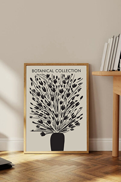 Dekorsiahome Διακοσμητικό Τραπέζι Μονοκόμματο Ξύλινο Πλαίσιο TK0717