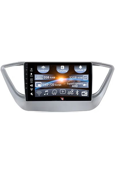 navi-it Navigatie dedicata Hyundai Verna 2017-2018, 2GB RAM 32GB ROM, Quad Core, Display 9" IPS Full HD, Car