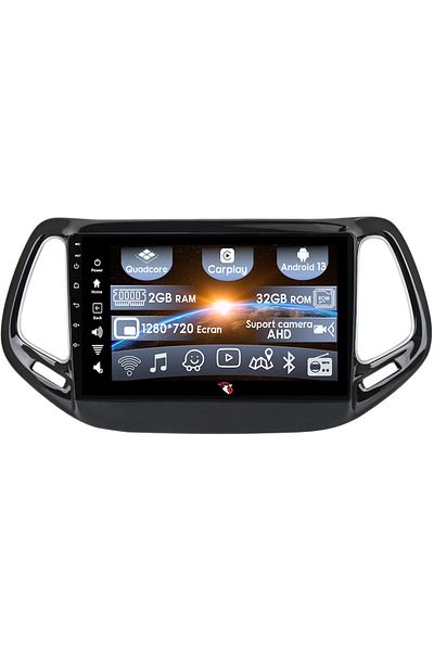 navi-it Navigatie dedicata Jeep Compass 2016-2018, 2GB RAM 32GB ROM, Quad Core, Display 10" IPS Full HD, Car