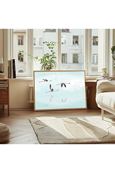 Dekorsiahome Διακοσμητικός Πίνακας Μονοκόμματος Ξύλινο Πλαίσιο TK0686