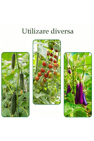 PROCART Plant stand, length 120 cm, diameter 16 mm, steel and plastic pipe