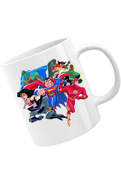 OEM Cana The Flash Batman Justice League Superhero, alba, 330 ml