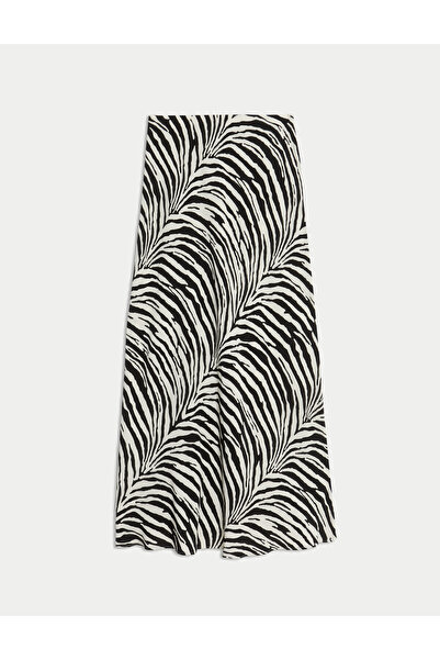 Marks & Spencer Leopar Desenli Maxi Slip Etek