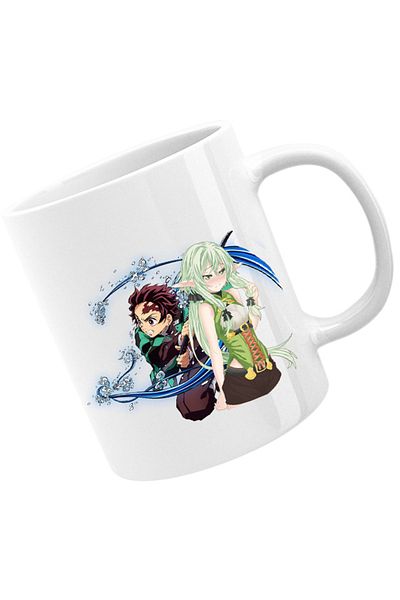 OEM Cana Goblin Slayer Elf Kimetsu no Yaiba Tanjirou, alba, 330 ml