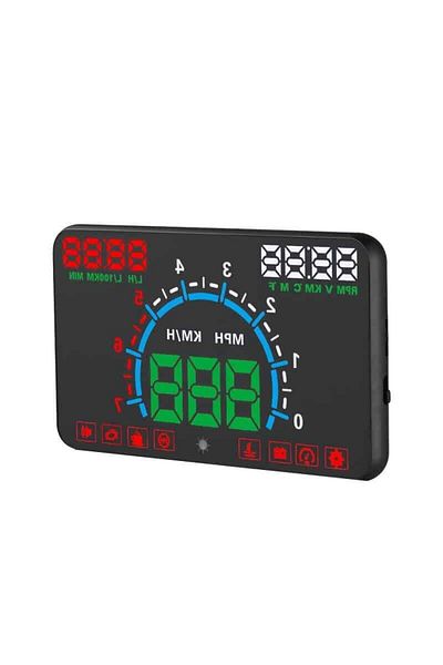 BGRJ Automotive Head Up Display E350, dashboard display projection on the windshield, OBD2