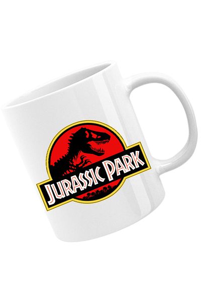 OEM Cana Jurassic Park Logo Dinosaurs , Alba, 330 ml
