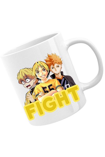 OEM Cana Hikaru no Go Zenitsu Kimetsu no Yaiba Haikyuu Power Otaku, alba, 330 ml