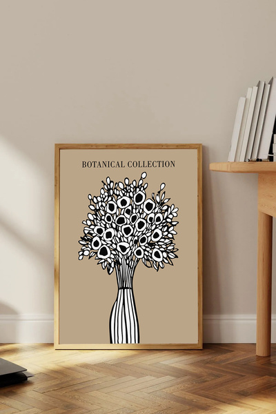 Dekorsiahome Pictură decorativă dintr-o singură bucată cu cadru din lemn TK0716