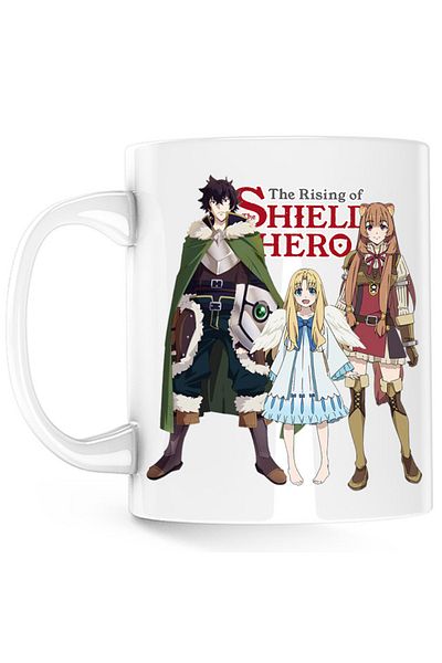 OEM Cana Rising of the Shield Hero Naofumi Filo Raphtalia Trio Bird Aneko, alba, 330 ml