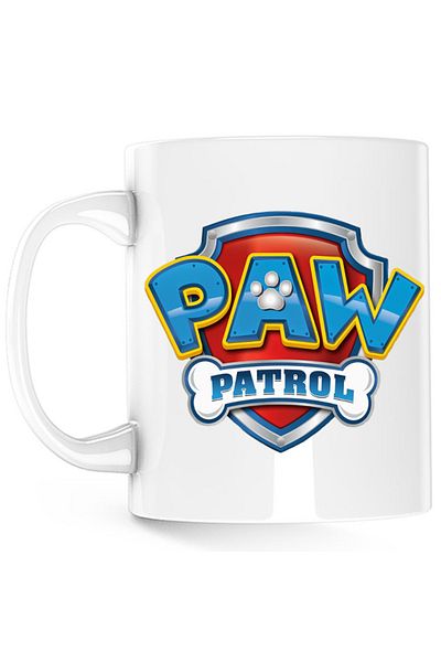 OEM Cana Paw Patrol Logo Disney Dogs Protect Humans, alba, 330 ml