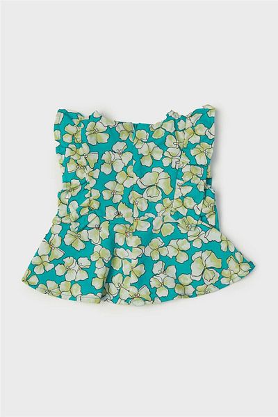 Layette Baby Girl Patterned Blouse
