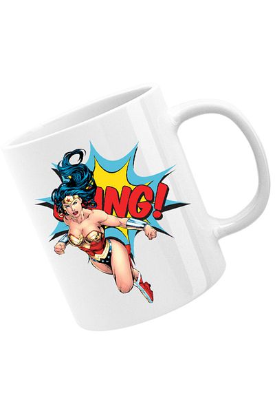 OEM Cana Wonder Woman Bang Super Girl Powers Stunning Marvel Action, alba, 330 ml