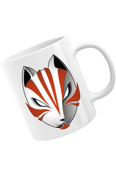 OEM Cana Bleach Kitsune Mask Anime Kage, alba, 330 ml