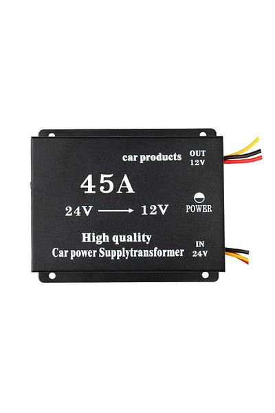 BGRJ Automotive Car converter 45A voltage 24v to 12v