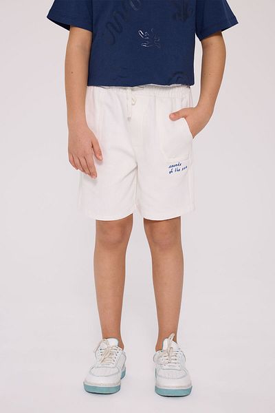 Nebbati Boy Ecru Shorts