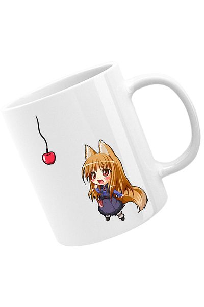 OEM Cana Spice And Wolf Holo Anime Love Manga Chibi, alba, 330 ml