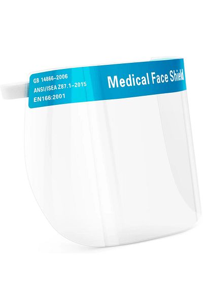 MSW Mască de protecție, mască de protecție pentru sănătate și sănătate în muncă - set de 4
