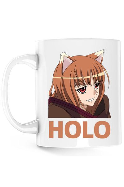 OEM Cana Spice And Wolf Holo Funny Face Anime Japan, alba, 330 ml