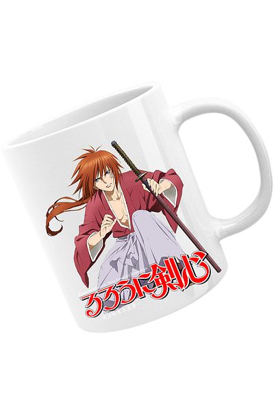 OEM Cana Rurouni Kenshin Sword Sit Meiji Swordsman Romantic Story, alba, 330 ml
