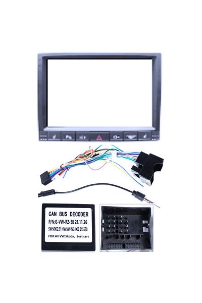 navi-it Navigatie dedicata VW Touareg 2002-2012, Android 14, Wireless Carplay si Android auto 2GB RAM 32 ROM