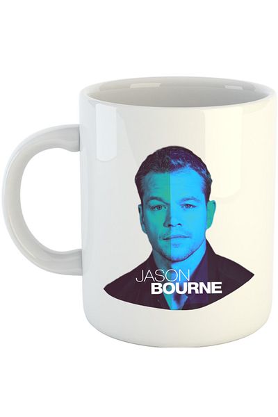 OEM Cana Bourne Portret Cool Men Detective Police, alba, 330 ml