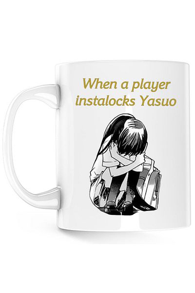OEM Cana Missions of Love Crying Himuro Yukina League of Legends Meme Love, alba, 330 ml