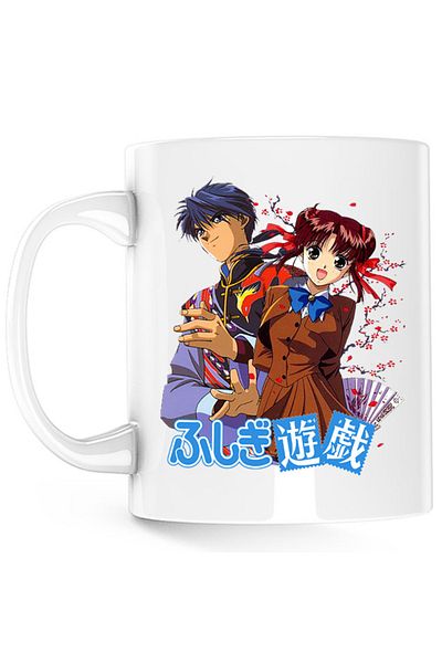 OEM Cana Fushigi Yuugi Tamahome Yuuki Couple Animekage, alba, 330 ml