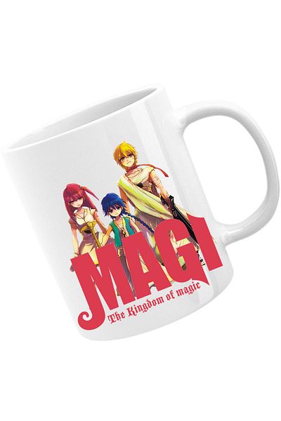 OEM Cana Magi The Labyrinth of Magic Spirit Group Angry Pose Red Logo, alba, 330 ml