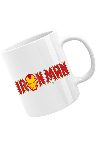 OEM Cana Ironman Logo Head Strong DC, alba, 330 ml
