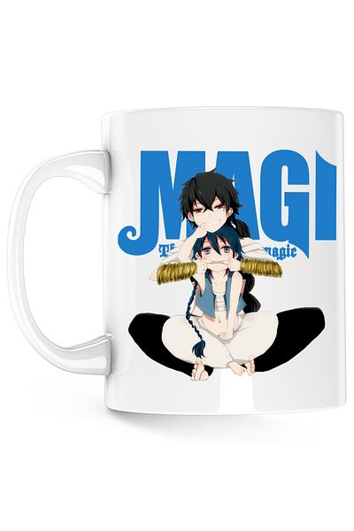 OEM Cana Magi The Labyrinth of Magic Desene Anime Manga, alba, 330 ml