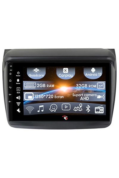 navi-it Navigatie dedicata Mitsubishi L200 2008-2016, 2GB RAM 32GB ROM, Quad Core, Display 9" IPS Full HD, C