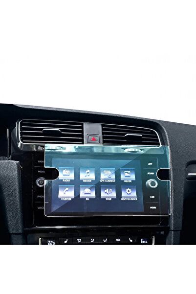 9h nano Volkswagen Golf 7-7,5 Uyumlu 8 İnç Multimedya 9h Nano Ekran Koruyucu