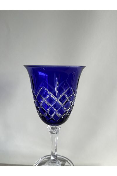 DECOSTYLE Crystal Bohemia Colored Footed Decor Square 1 Pcs