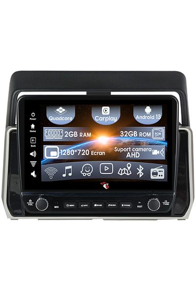 navi-it Navigatie dedicata Prado 2017-2018 cu butoane rotative model 2024, 10 Inch, 2GB RAM 32GB ROM, Quadco