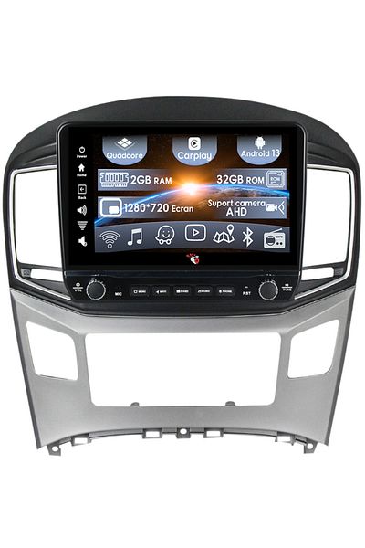 navi-it Navigatie dedicata H1 2017-2018 cu butoane rotative model 2024, 9 Inch, 2GB RAM 32GB ROM, Quadcore,