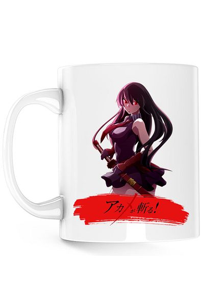 OEM Cana Akame ga Kill Katana Fantasy Otaku Gore Blood Moon, alba, 330 ml