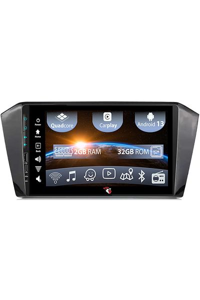 navi-it Navigatie dedicata VW Passat B8 2006+, USB&Butoane fizice frontale, Android 13, Wireless Carplay si