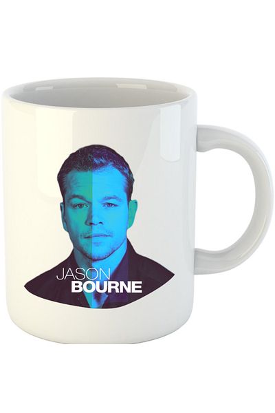 OEM Cana Bourne Portret Cool Men Detective Police, alba, 330 ml
