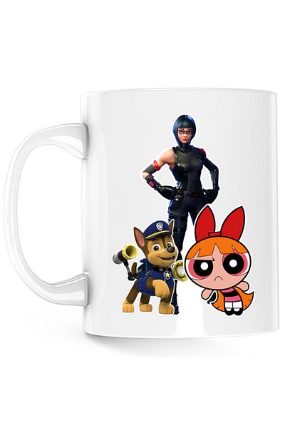 OEM Cana Fortnite Panter Cat Costume Skin Powerpuff Girls, alba, 330 ml